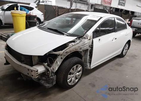 2012 Honda Civic Lx from USA, damaged, VIN 2HGFB2F56CH594081